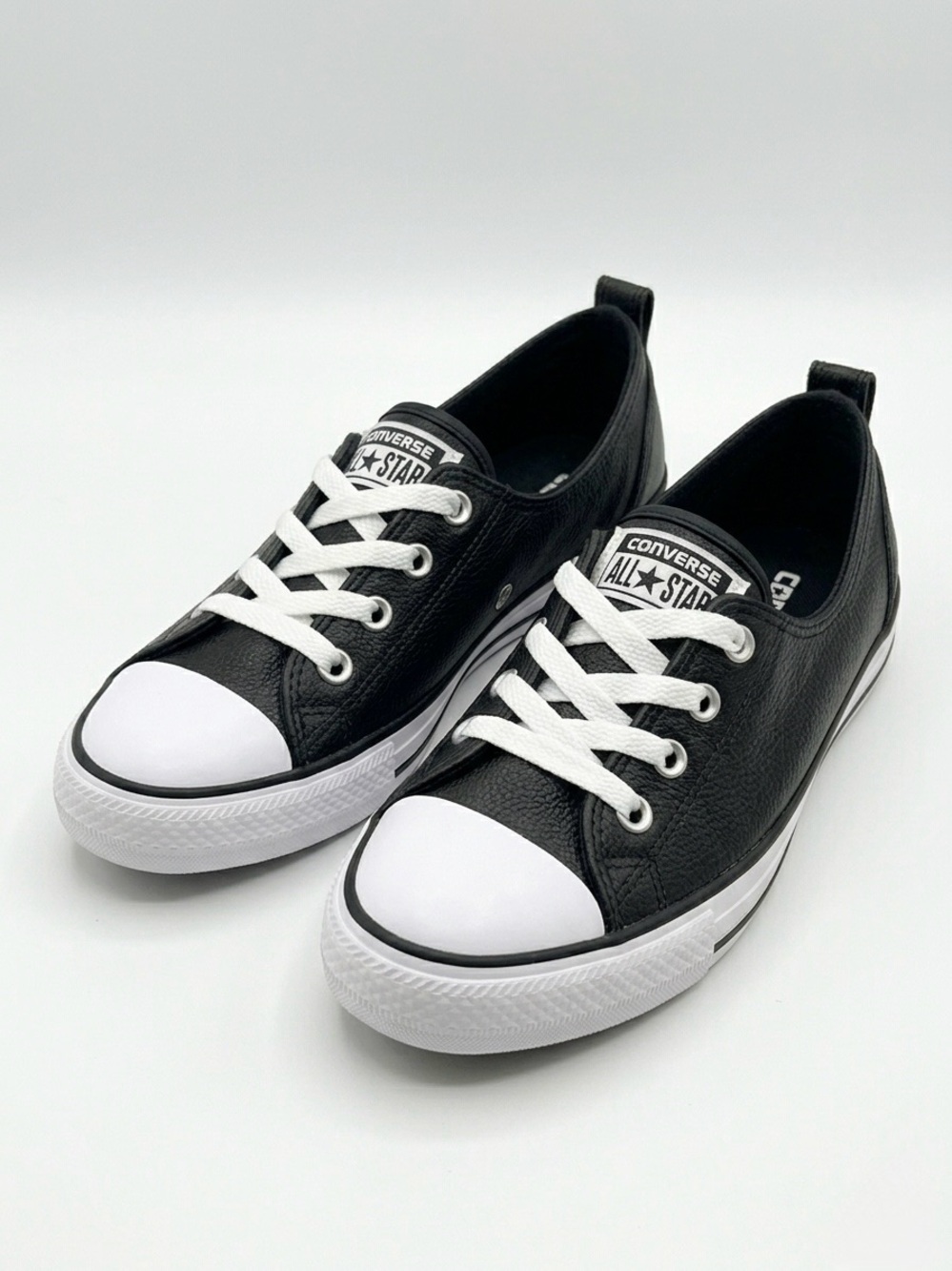 Converse All Star Chunk Taylor Ballet Slip Leather Black 7